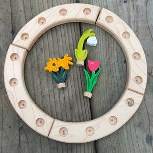 Moonpie Wood Co. Waldorf Celebration Ring